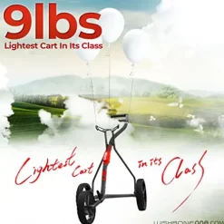 TGU-GOLF Push Carts Red