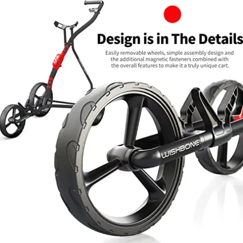 TGU-GOLF Push Carts Red