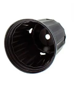 Thaisan7 3 Gallon Nursery Black Plastic Pots for Herbs & Flowers, 10″ Dia. x 9.25″ Tall (Pack of 50)