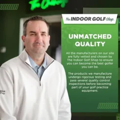 The Indoor Golf Shop DIY Golf Simulator Enclosure 9×12 – Black