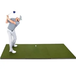 The Indoor Golf Shop SIGPRO Softy Golf Mat – 4′ x 10′ – Made in The USA