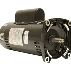 The Pool Supply Shop 2HP Square Flange Pool Pump Motor Black