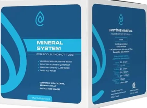 Think Minerals ClearBlue Mineral System Pool Ionizer Gray