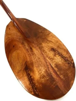 Tikimaster AAA Curly Koa Paddle/Oar 60 in Outrigger Canoe Hawaii