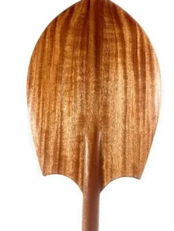 Tikimaster Alii Koa Blonde Curls Paddle 60 Inch with T-Handle
