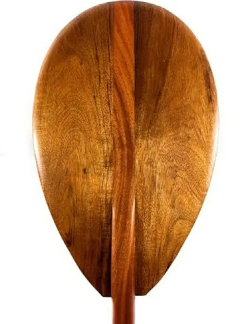 Tikimaster Blonde Decorative Koa Paddle 50 Inch T-Handle Made in Hawaii
