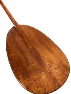 Tikimaster Blonde Koa Paddle 60″ Steersman Outrigger Canoe