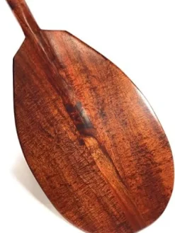 Tikimaster Burl Curl Premium Koa Paddle 60 in Steersman