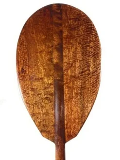 Tikimaster Curly Mango Outrigger Canoe Paddle 60 inches