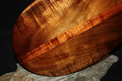 Tikimaster Deep Tone Curly Koa Paddle 50 in T-Handle Made in Hawaii