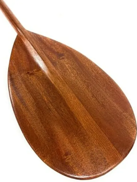 Tikimaster Extra Large Tear Drop Cherry Wood Canoe Outrigger Paddle 72