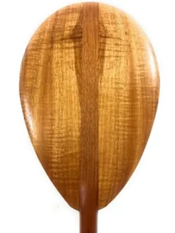 Tikimaster Premium Tiger Curl Koa Paddle 48 Inch Steersman Made in Hawaii