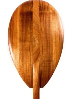 Tikimaster Select Koa Outrigger Paddle 50 Inch T-Handle Made in Hawaii