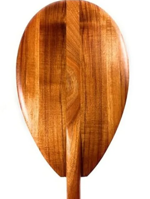 Tikimaster Select Koa Outrigger Paddle 50 Inch T-Handle Made in Hawaii