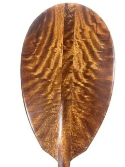 Tikimaster Unique Curly Mango Canoe Paddle 60 inches Made in Hawaii
