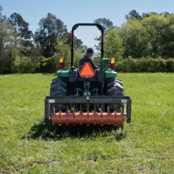 Titan Attachments 62″ 3 Point Drum Aerator for Cat 1 & 2 Tractors with 88 Coring Plugs