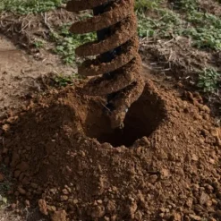 Titan Attachments 30 HP 3 Point Post Hole Digger with 6in Auger Attachment