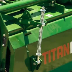 Titan Attachments 48″ Rotary Tiller Attachment for Cat 1 Tractors Green