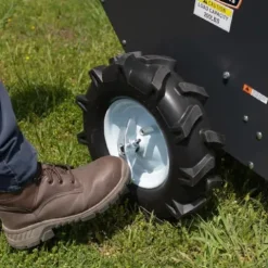 Titan Attachments Compact Manure Spreader 8.7 Cu. FT Tow-Behind ATV/UTV