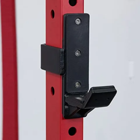 Titan Attachments T-3 Series Red Short Power Rack 36in Depth 1,100 LB Capacity