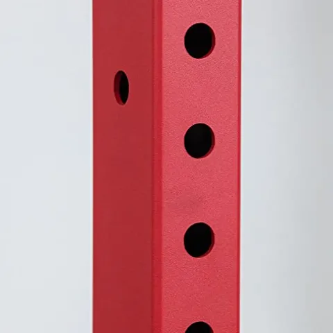 Titan Attachments T-3 Series Red Short Power Rack 36in Depth 1,100 LB Capacity