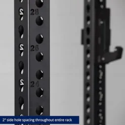 Titan Fitness 100″ Black Bolt-Down Power Rack 2000 LB Capacity