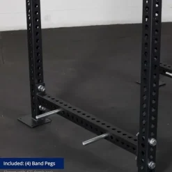 Titan Fitness 90″ Black Bolt-Down Power Rack 2000 LB Capacity