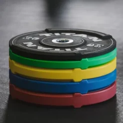 Titan Fitness EZ-Grip Urethane Olympic Weight Plates 340 LB Set