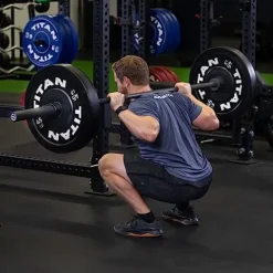 Titan Fitness 20KG 28.5MM TITAN Series Olympic Barbell Black Cerakote