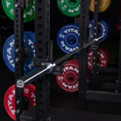 Titan Fitness Olympic Power Barbell Black