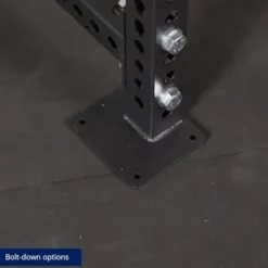 Titan Fitness Power Rack 100″ Black Bolt-Down 42″ Depth 2000 LB Cage