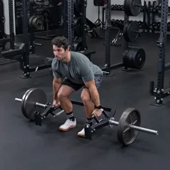 Titan Fitness Rackable Open Trap Bar 1,500 LB Rated Olympic Barbell