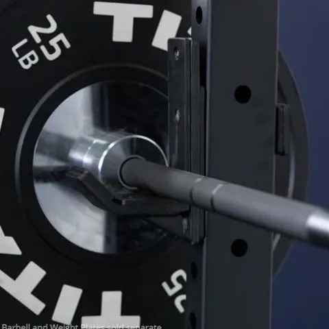 Titan Fitness T-3 Series Black Short Power Rack 24in Depth 1,100 LB Capacity