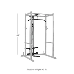 Titan Fitness T-2 Series LAT Tower Power Rack Attachment 83-in. Height