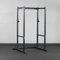 Titan Fitness T-2 Series Power Rack with J-Hooks and Pull-Up Bar Black