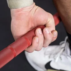 Titan Fitness USA Made 20 KG 28.5MM TITAN Series Olympic Barbell Red Cerakote