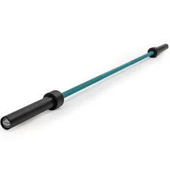 Titan Fitness Women’s Teal Cerakote 15 KG 25MM Barbell – USA Made Multipurpose Bar