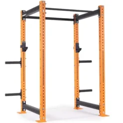 Titan Fitness X-3 Series 80″ Orange Bolt-Down Power Rack
