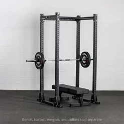 Titan Fitness X-3 Series Flat Foot Power Rack 91-in. H 30-in. D Black