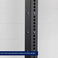 Titan Fitness X-3 Series Flat Foot Power Rack 91-in. H 30-in. D Black