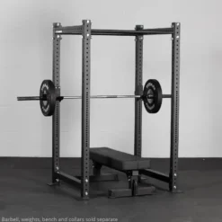 Titan Fitness X-3 Series Short Bolt-Down Power Rack Black