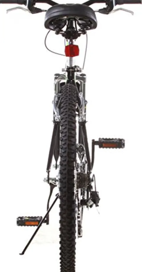 Titan Trail 21-Speed Suspension Men’s Mountain Bike 18-Inch Frame Green/Black