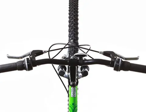 Titan Trail 21-Speed Suspension Men’s Mountain Bike 18-Inch Frame Green/Black