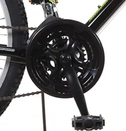 Titan Trail 21-Speed Suspension Men’s Mountain Bike 18-Inch Frame Green/Black