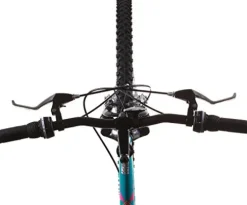 Titan Women’s Mountain Bike 21-Speed Suspension 17-Inch Frame Black and Teal