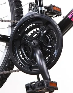 Titan Women’s Mountain Bike 21-Speed Suspension 17-Inch Frame Black and Teal