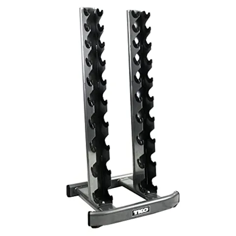 TKO 10 Pair Vertical Dumbbell Rack