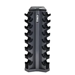 TKO 8 Pr. Vertical Dumbbell Rack Gray