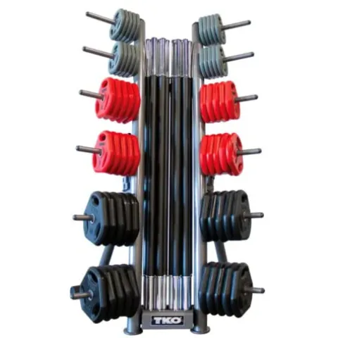 TKO Cardio Pump Group Pack, 10 Sets Plus Black Red Grey