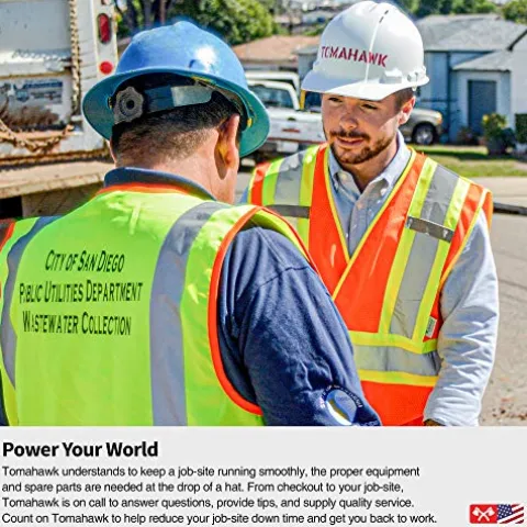 Tomahawk Power 1.3HP Skid Sprayer with Honda GX35, 100ft Hose, 500 PSI Pump Red